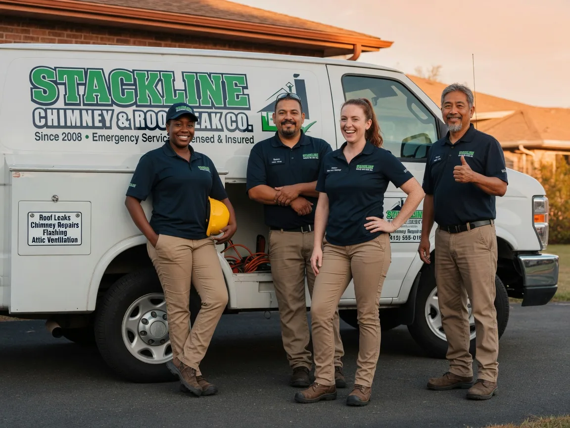 Chimney flashing repair company in Canton, OH